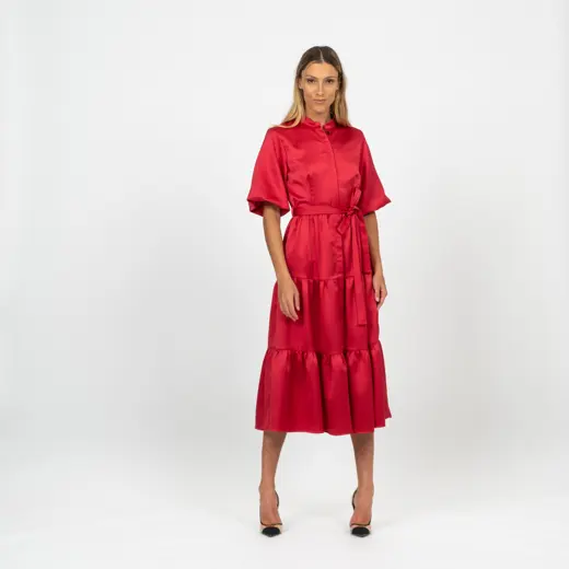 Ann-Marii fuksia kleit