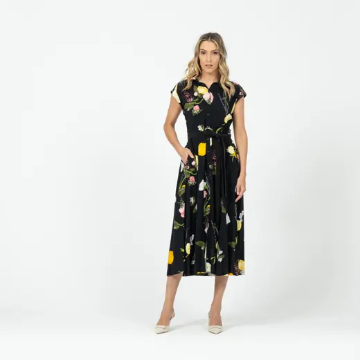 Helen-Bret must lilleline kleit